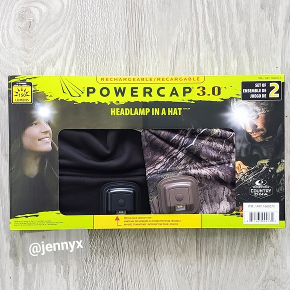 NEW Panther Vision Rechargeable Powercap LED 3.0 Headlamp Hat Beanie 2 P… - Picture 1 of 4